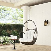 Load image into Gallery viewer, Marina Outdoor Patio Wood Swing Chair