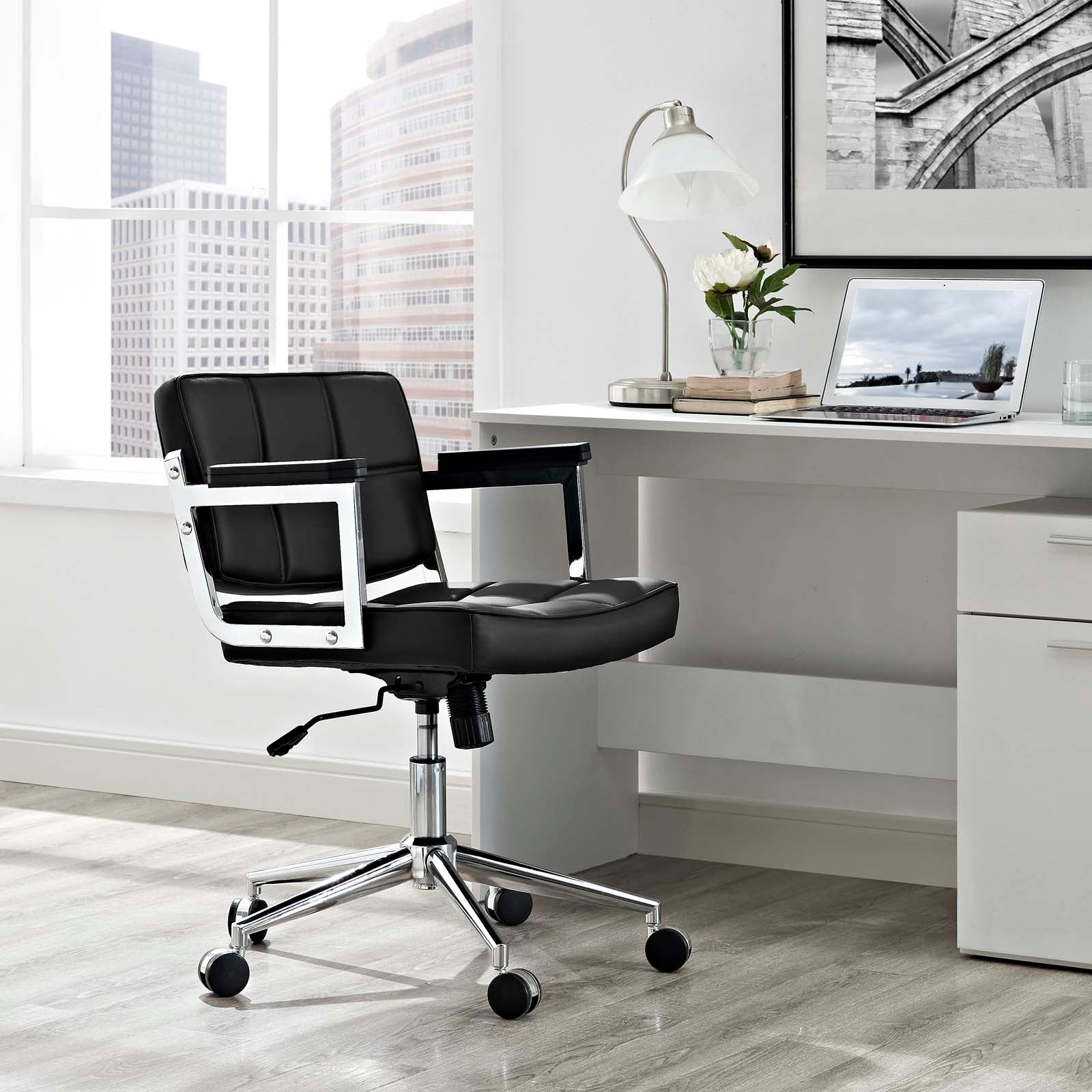 Mid Back Upholstered Lead Chair