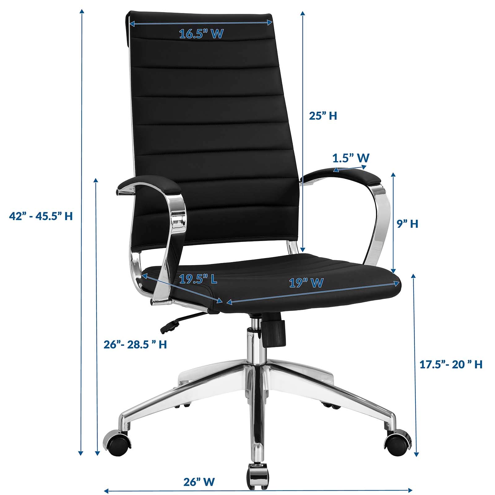 Deluxe High Back Office Chair