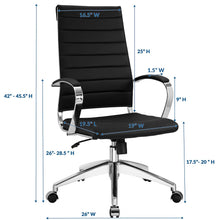 Load image into Gallery viewer, Deluxe High Back Office Chair