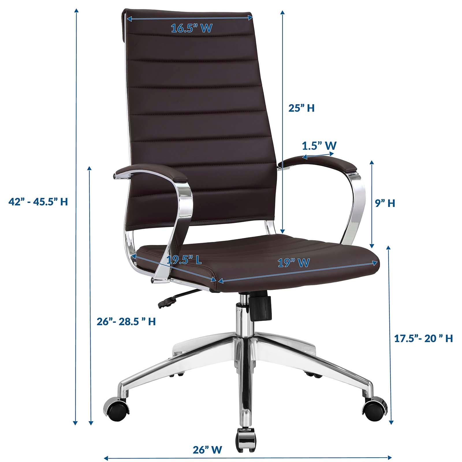 Deluxe High Back Office Chair