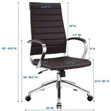 Load image into Gallery viewer, Deluxe High Back Office Chair