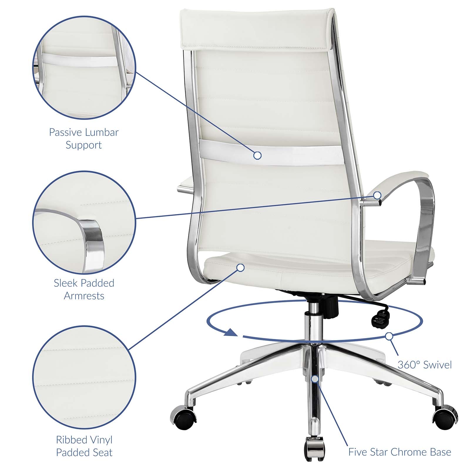 Deluxe High Back Office Chair