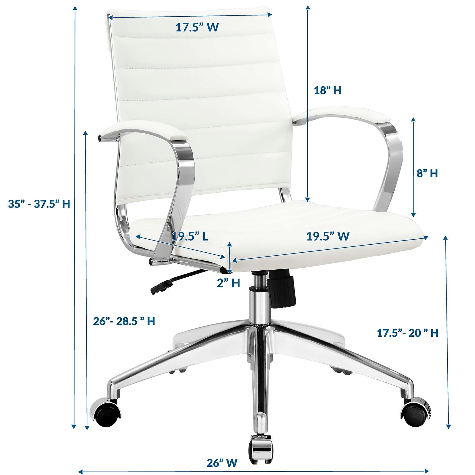 Deluxe Mid Back Office Chair