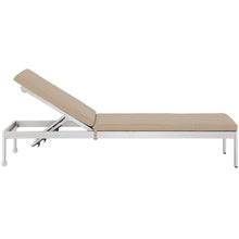 Load image into Gallery viewer, 3 Piece Outdoor Patio Aluminum Chaise with Cushions