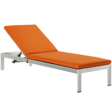 Load image into Gallery viewer, 3 Piece Outdoor Patio Aluminum Chaise with Cushions