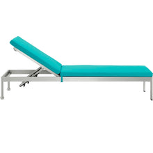 Load image into Gallery viewer, 3 Piece Outdoor Patio Aluminum Chaise with Cushions
