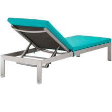 Load image into Gallery viewer, 3 Piece Outdoor Patio Aluminum Chaise with Cushions