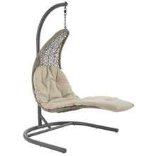 Load image into Gallery viewer, Landscape Hanging Chaise Lounge Outdoor Patio Swing Chair