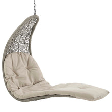 Load image into Gallery viewer, Landscape Hanging Chaise Lounge Outdoor Patio Swing Chair