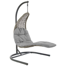 Load image into Gallery viewer, Landscape Hanging Chaise Lounge Outdoor Patio Swing Chair