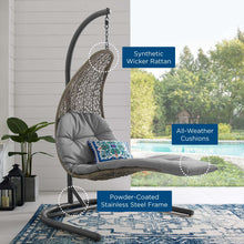 Load image into Gallery viewer, Landscape Hanging Chaise Lounge Outdoor Patio Swing Chair