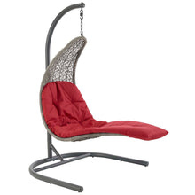 Load image into Gallery viewer, Landscape Hanging Chaise Lounge Outdoor Patio Swing Chair