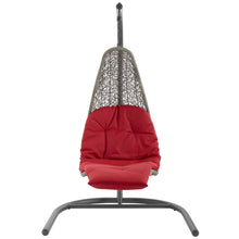 Load image into Gallery viewer, Landscape Hanging Chaise Lounge Outdoor Patio Swing Chair