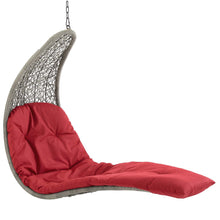 Load image into Gallery viewer, Landscape Hanging Chaise Lounge Outdoor Patio Swing Chair