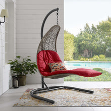 Load image into Gallery viewer, Landscape Hanging Chaise Lounge Outdoor Patio Swing Chair
