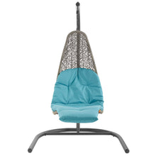 Load image into Gallery viewer, Landscape Hanging Chaise Lounge Outdoor Patio Swing Chair