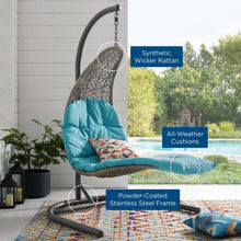 Load image into Gallery viewer, Landscape Hanging Chaise Lounge Outdoor Patio Swing Chair