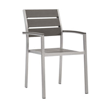 Load image into Gallery viewer, Coast Outdoor Patio Aluminum Dining Armchair