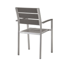 Load image into Gallery viewer, Coast Outdoor Patio Aluminum Dining Armchair