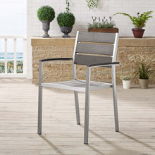 Load image into Gallery viewer, Coast Outdoor Patio Aluminum Dining Armchair