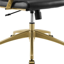 Load image into Gallery viewer, Deluxe Gold Stainless Steel Highback Office Chair