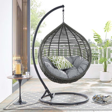 Load image into Gallery viewer, Tulum Outdoor Patio Swing Chair With the Stand