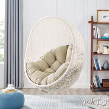 Load image into Gallery viewer, Hide Sunbrella® Fabric Swing Outdoor Patio Lounge Chair Without Stand