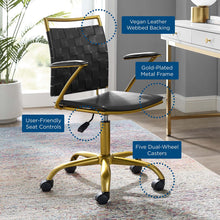 Load image into Gallery viewer, Lynch Gold Task Chair