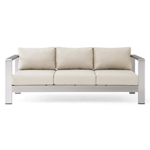 Load image into Gallery viewer, Coast Outdoor Patio Aluminum Sofa