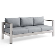 Load image into Gallery viewer, Coast Outdoor Patio Aluminum Sofa