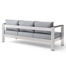 Load image into Gallery viewer, Coast Outdoor Patio Aluminum Sofa