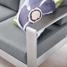 Load image into Gallery viewer, Coast Outdoor Patio Aluminum Sofa