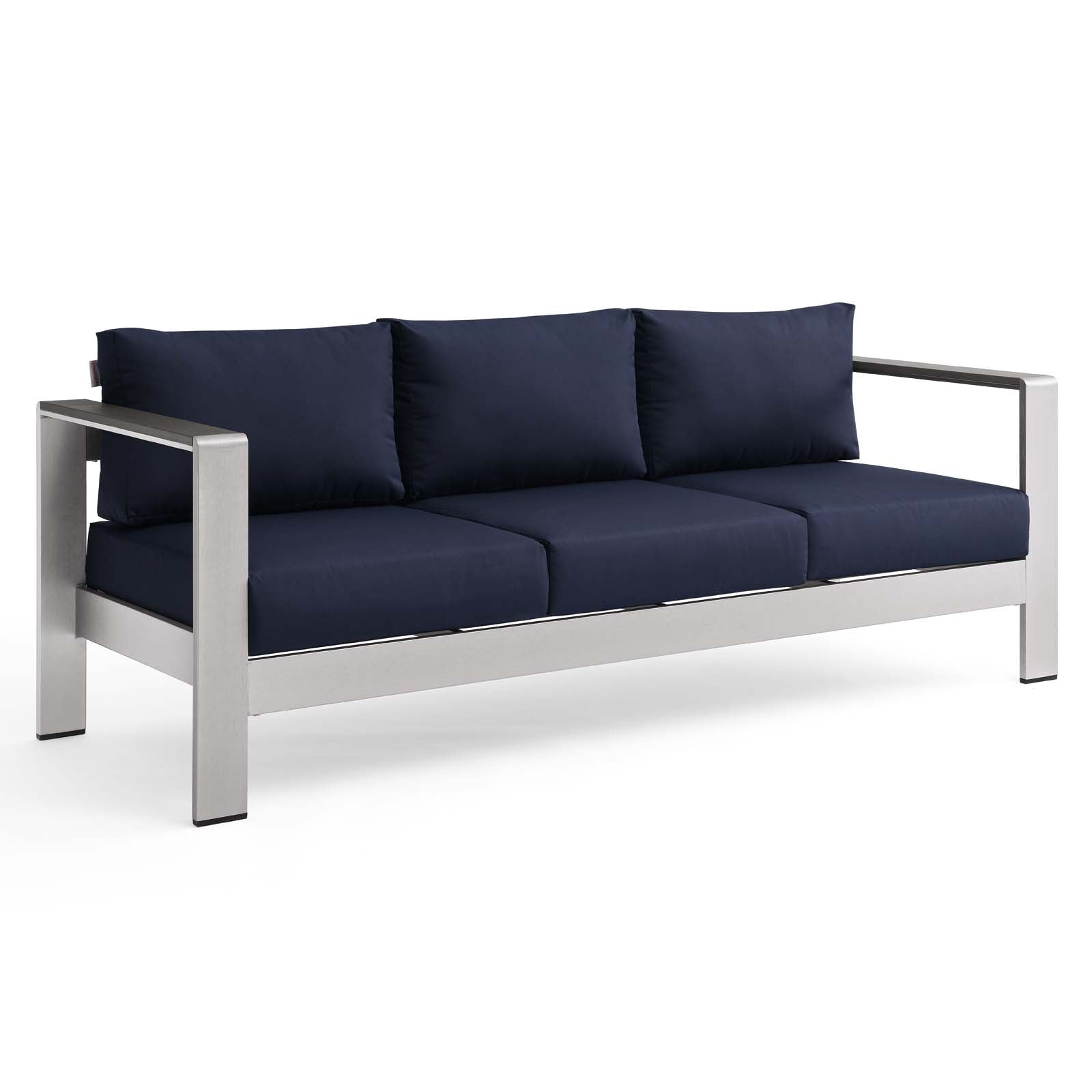 Coast Outdoor Patio Aluminum Sofa