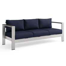 Load image into Gallery viewer, Coast Outdoor Patio Aluminum Sofa