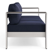 Load image into Gallery viewer, Coast Outdoor Patio Aluminum Sofa