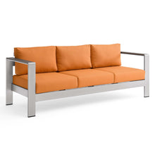 Load image into Gallery viewer, Coast Outdoor Patio Aluminum Sofa