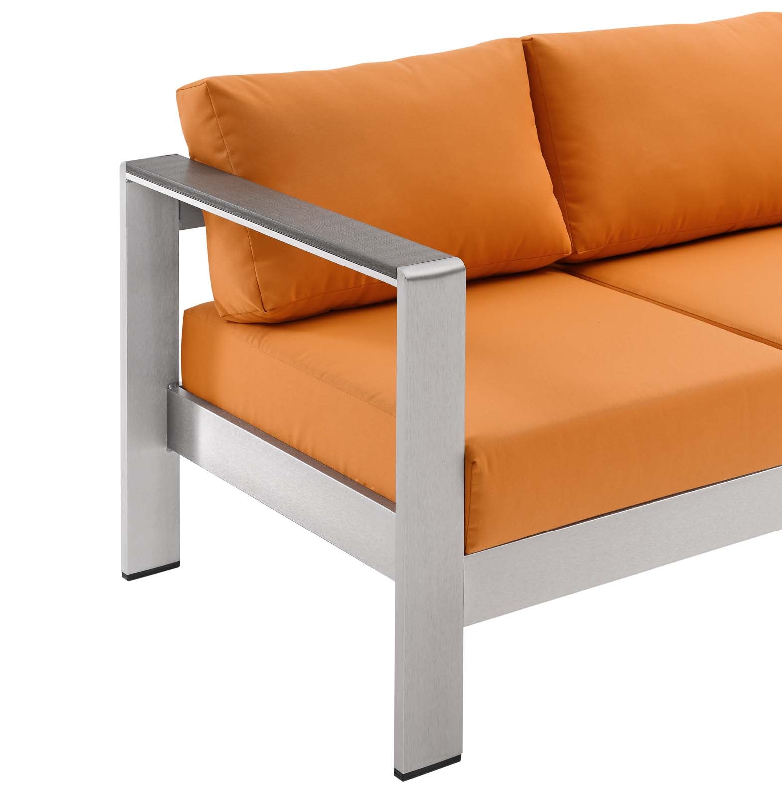 Coast Outdoor Patio Aluminum Sofa