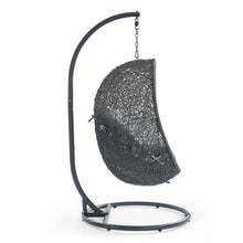 Load image into Gallery viewer, Hide Outdoor Patio Sunbrella® Swing Chair With Stand