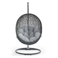 Load image into Gallery viewer, Hide Outdoor Patio Sunbrella® Swing Chair With Stand