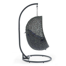 Load image into Gallery viewer, Hide Outdoor Patio Sunbrella® Swing Chair With Stand