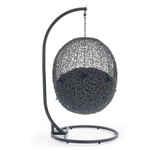Load image into Gallery viewer, Hide Outdoor Patio Sunbrella® Swing Chair With Stand