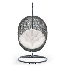 Load image into Gallery viewer, Hide Outdoor Patio Sunbrella® Swing Chair With Stand