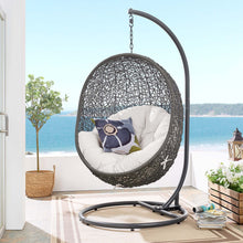 Load image into Gallery viewer, Hide Outdoor Patio Sunbrella® Swing Chair With Stand