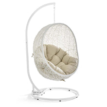Load image into Gallery viewer, Hide Outdoor Patio Sunbrella® Swing Chair With Stand