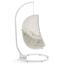 Load image into Gallery viewer, Hide Outdoor Patio Sunbrella® Swing Chair With Stand