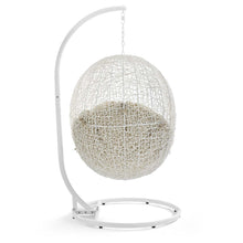 Load image into Gallery viewer, Hide Outdoor Patio Sunbrella® Swing Chair With Stand