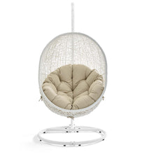 Load image into Gallery viewer, Hide Outdoor Patio Sunbrella® Swing Chair With Stand