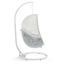 Load image into Gallery viewer, Hide Outdoor Patio Sunbrella® Swing Chair With Stand