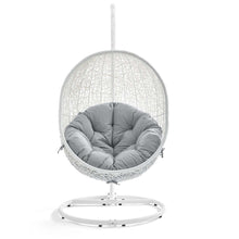 Load image into Gallery viewer, Hide Outdoor Patio Sunbrella® Swing Chair With Stand
